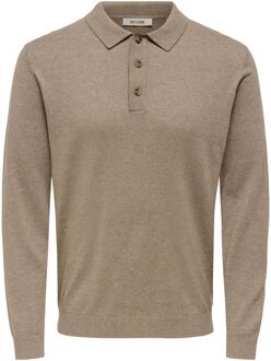 ONLY & SONS Loui 12 LS Knit Polo Heren - XXL