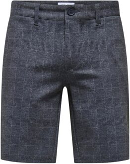 ONLY & SONS Mark Check Short Heren donkerblauw - XL