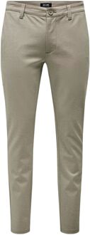 ONLY & SONS Mark Chino Heren beige - W30L32