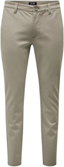 ONLY & SONS Mark Chino Heren beige - W32L34