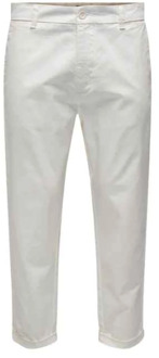 ONLY & SONS Moderne Slim Fit Jeans Only & Sons , White , Heren - W34 L32,W32 L32,W33 L32,W30 L32,W31 L32,W36 L32