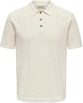 ONLY & SONS Moon 12 Knit Polo Heren - XXL