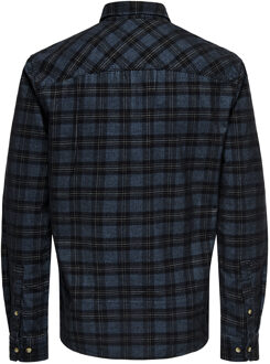ONLY & SONS Nelson yarn dye corduroy Zwart