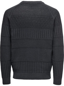 ONLY & SONS Onsalkan reg crew knit Grijs - L