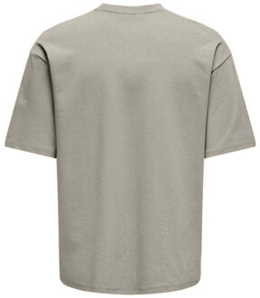 ONLY & SONS Onscaspian aut ss tee noos Beige - L