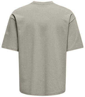 ONLY & SONS Onscaspian aut ss tee noos Beige - XL