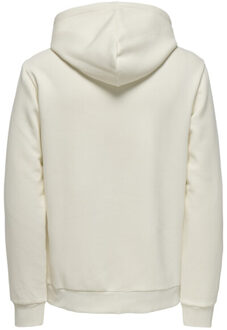 ONLY & SONS Onsceres kenny reg ls hoodie sweat ecru - XL