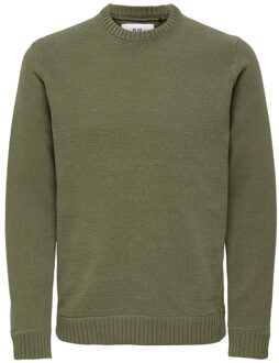 ONLY & SONS Onsese life reg 7 knit Groen - XL