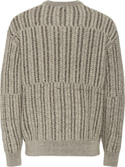 ONLY & SONS Onsfill rlx ls cabel crew knit Beige - XXL