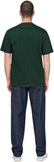 ONLY & SONS onsfred life rlx ss tee noos 22022532 darkest spruce Donkergroen