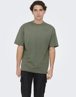 ONLY & SONS Onsfred rlx ss tee noos Grijs - L