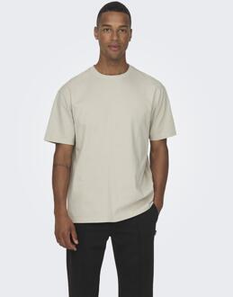 ONLY & SONS Onsfred rlx ss tee noos Wit - L