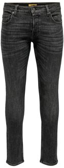 ONLY & SONS Onsloom slim black 3145 jeans noos Zwart - 36-34