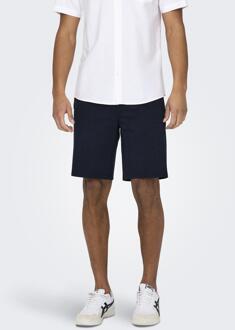 ONLY & SONS Onsmark 0209 melange shorts noos Blauw - XL