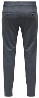 ONLY & SONS Onsmark slim ditsy 020934 pant noos dessin - maat 36-32 Blauw