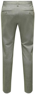 ONLY & SONS Onsmark slim tap 0209 melange pant Groen - 31W/32L