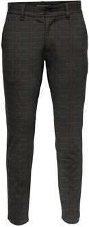 ONLY & SONS Onsmark tap check 4579 cs pant Grijs - 31-34