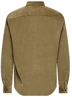 ONLY & SONS onsmichael 18w reg cord stretch ls 22029764 otter Bruin - XL