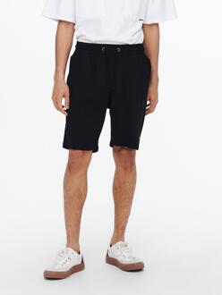 ONLY & SONS Onsneil sweat shorts Zwart - L