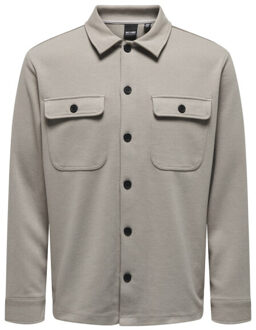 ONLY & SONS onsnewkodyl overshirt sweat noos 22021279 vintage Kaki - L