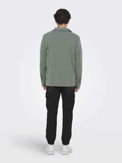ONLY & SONS Onsnewkodyl overshirt sweat noos Grijs - XL