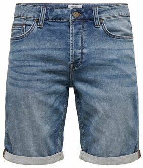 ONLY & SONS ONSPLY LIFE JOG BLUE SHORTS PK 8584 NOOS Heren Broek - Maat XS