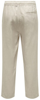 ONLY & SONS Onssinus loose visc linnen zand Ecru