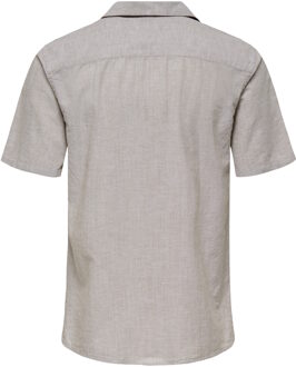 ONLY & SONS overhemd Beige
