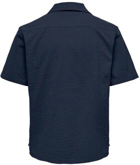 ONLY & SONS overhemd Blauw - L