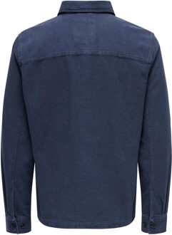 ONLY & SONS overhemd Blauw - M