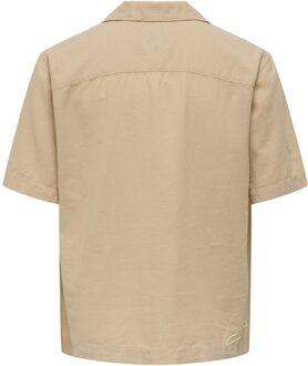 ONLY & SONS overhemd Bruin