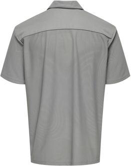 ONLY & SONS overhemd Donkergrijs - L