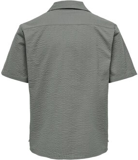 ONLY & SONS overhemd Donkergrijs