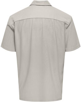 ONLY & SONS overhemd Lichtgrijs - XL