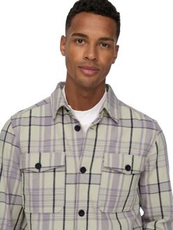 ONLY & SONS overhemd Paars