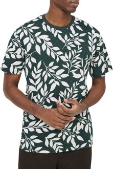 ONLY & SONS Perry Life Regular Leaf AOP Shirt Heren - XL