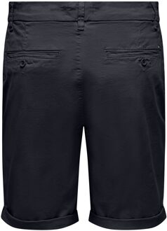 ONLY & SONS regular fit short ONSPETER dark navy Marineblauw