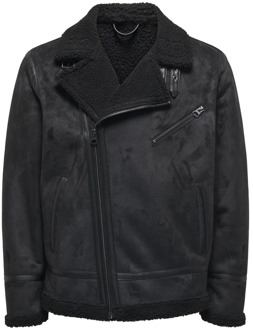 ONLY & SONS Robyn Winter Bomberjack Only & Sons , Black , Heren - 2Xl,Xl,L,S