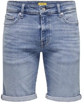 ONLY & SONS Short PLY blauw - XS;S;M;L;XL
