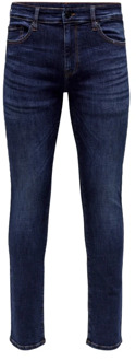 ONLY & SONS Stijlvolle Broek Only & Sons , Blue , Heren - W28 L32,W34 L32,W29 L30,W28 L30,W32 L32,W28 L34,W34 L30,W32 L34,W38 L32,W29 L34