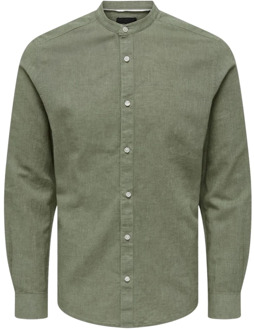 ONLY & SONS Stijlvolle Shirt voor Mannen Only & Sons , Green , Heren - 2Xl,L,M,S,Xs