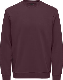ONLY & SONS Sweater CONNOR LIFE bordeaux - M;XL