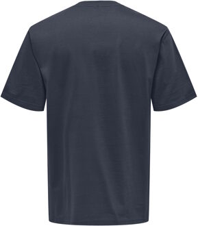 ONLY & SONS T-shirt Donkerblauw