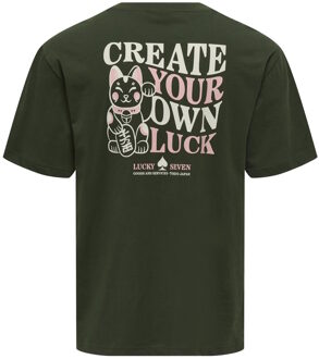 ONLY & SONS T-shirt Groen - 2XL