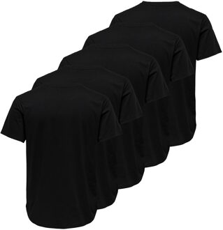 ONLY & SONS T-shirt - maat M Zwart