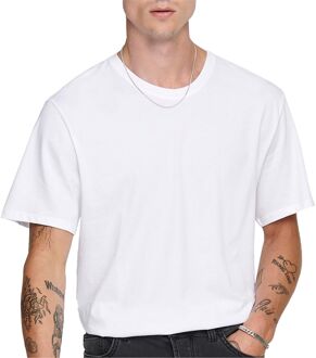 ONLY & SONS T-shirt - Mannen - wit