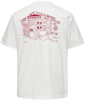 ONLY & SONS T-shirt Wit - M