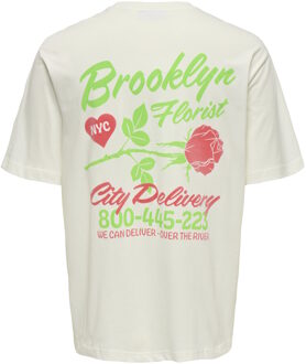 ONLY & SONS T-shirt Wit