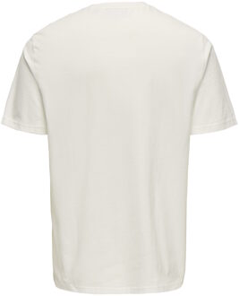 ONLY & SONS T-shirt Wit