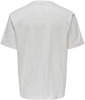 ONLY & SONS T-shirt Wit